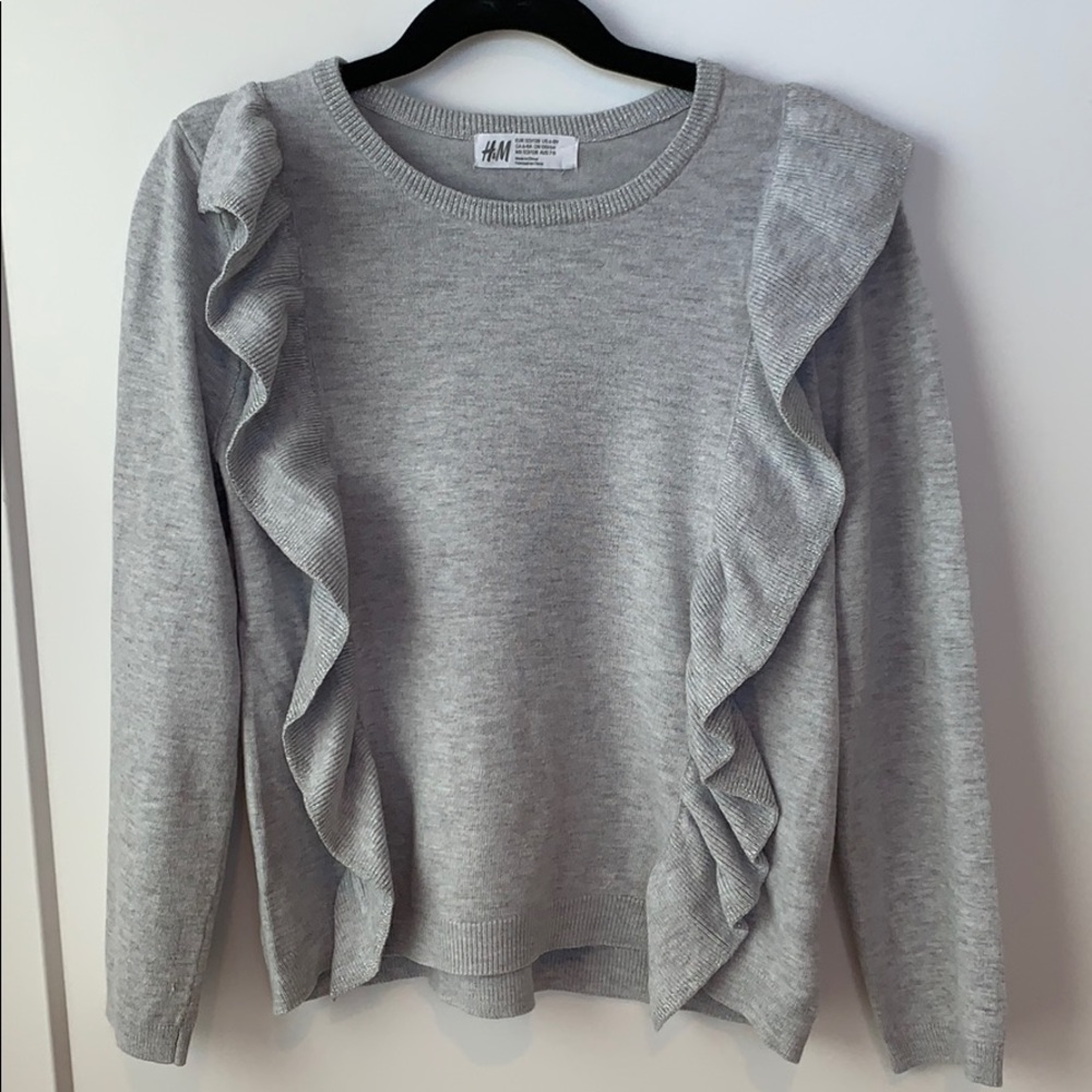 Silver sweater